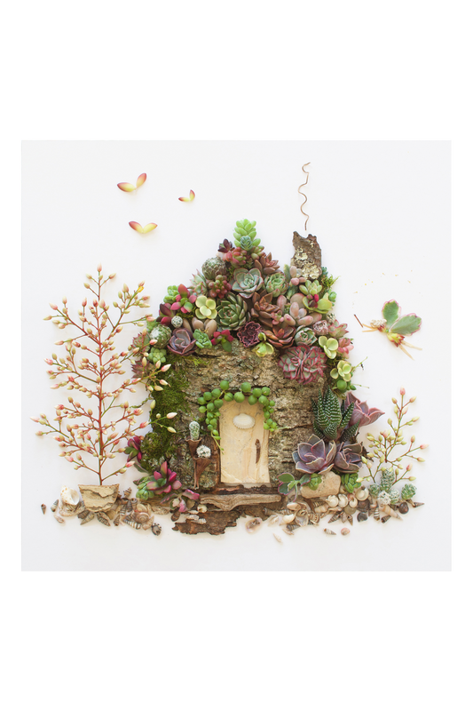 "Fairy Blooms" Flower Print
