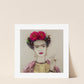"Fierce Frida" Flower Print - Sister Golden