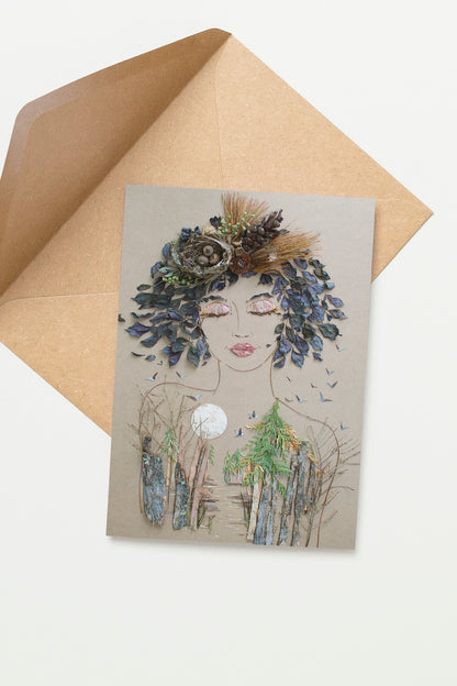 "Free Spirit" Greeting Card