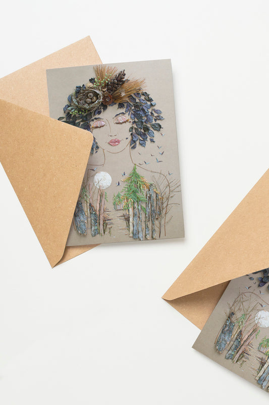 "Free Spirit" Greeting Card