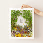 "Free to Fly" Flower Print