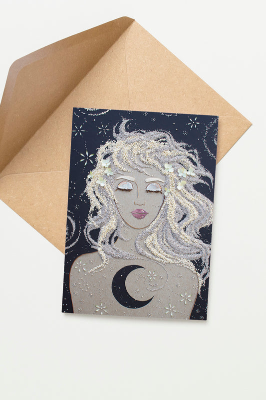 "Gamma Girl" Greeting Card