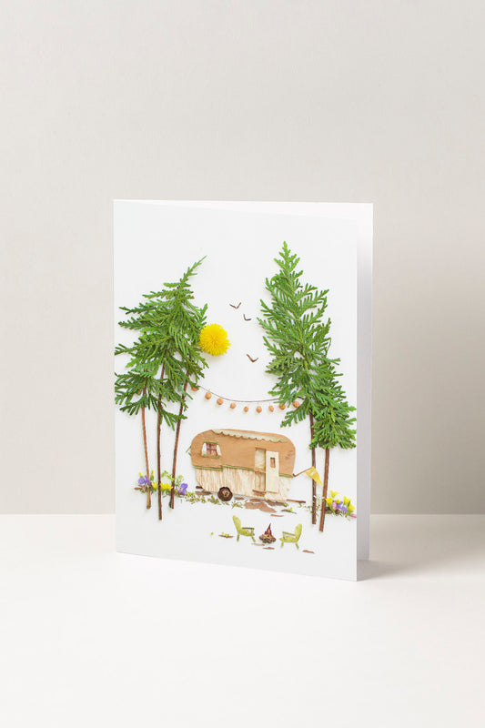 "Happy Camper" Greeting Card