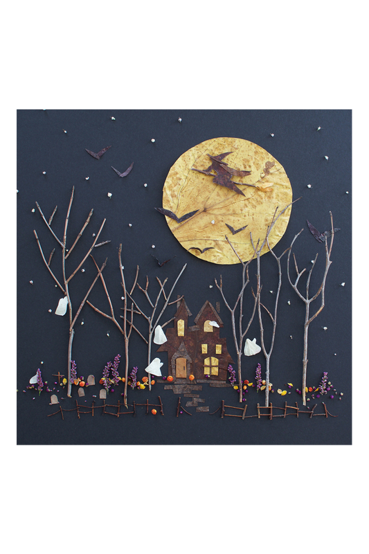 "Hocus Pocus" Flower Print - Sister Golden