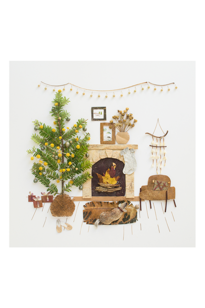 "Holiday Homebody" Flower Print