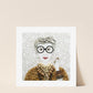 "Iris" Flower Print