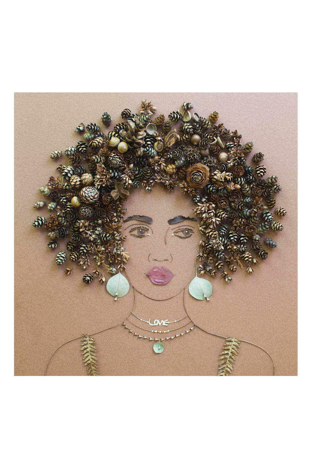 "Jade" Flower Print