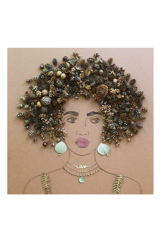 "Jade" Flower Print