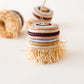 Blossom Fringed Basket Ornament