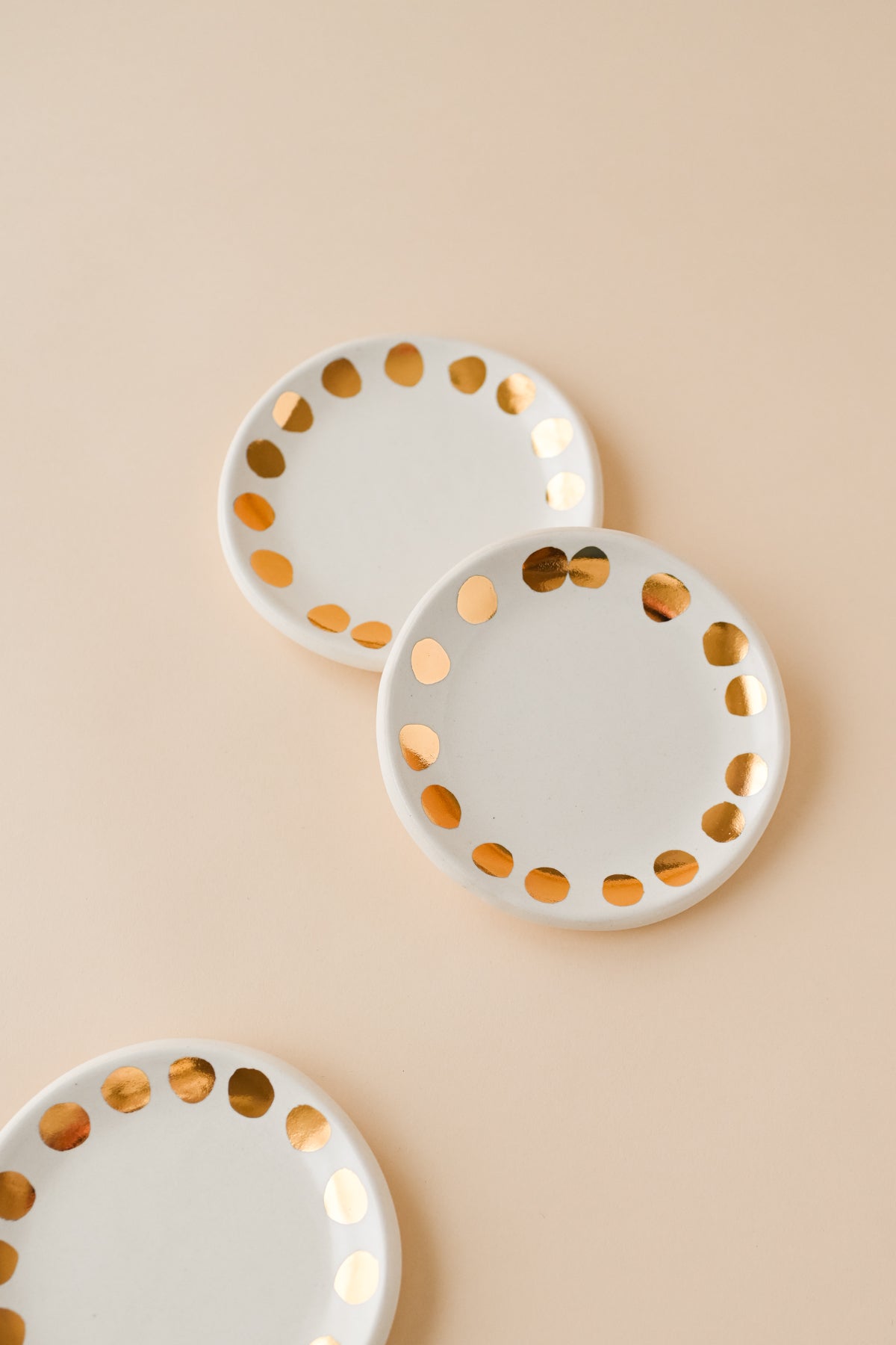 Polka Jewelry Dish - Sister Golden