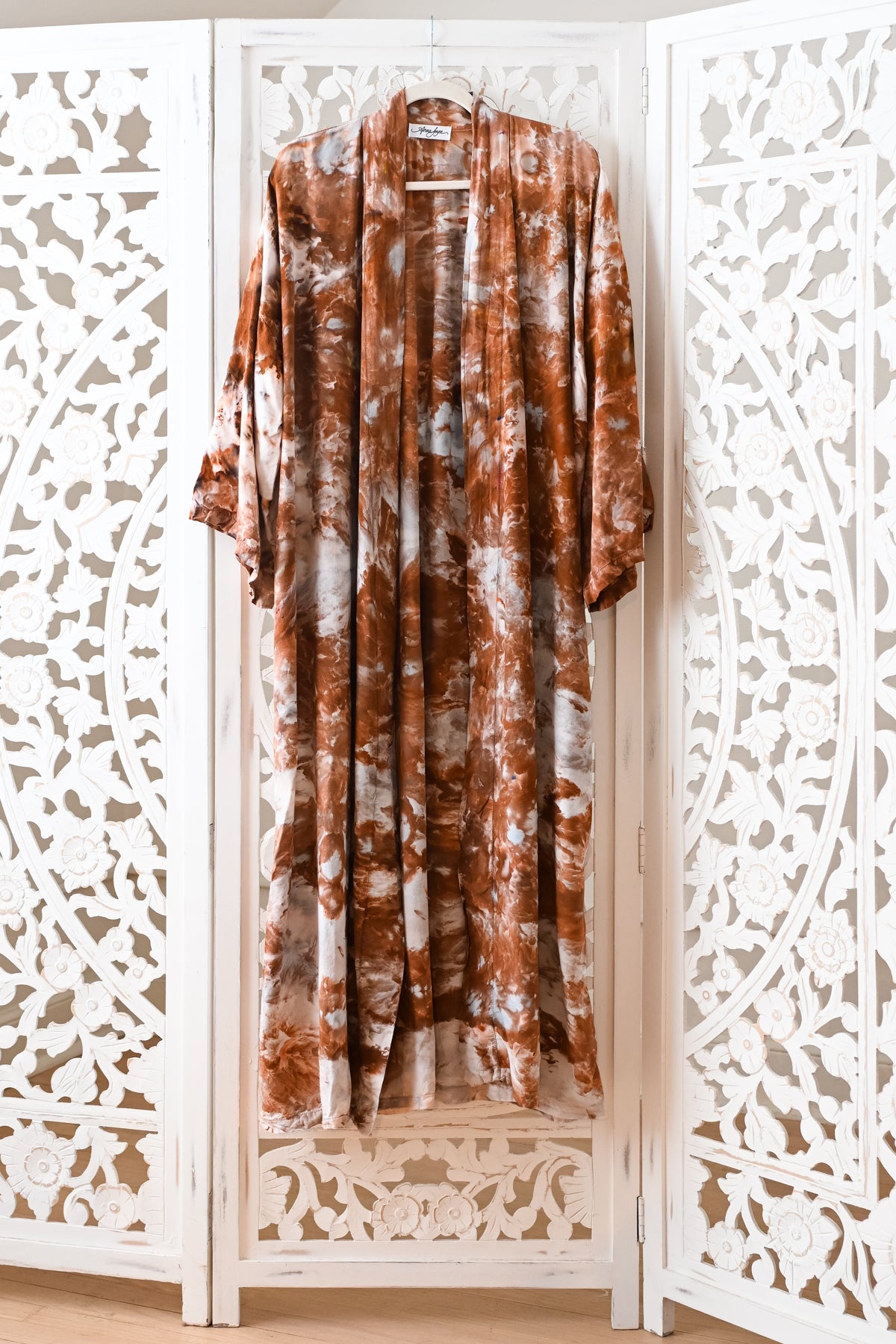 Warm Sand Hand Dyed Robe