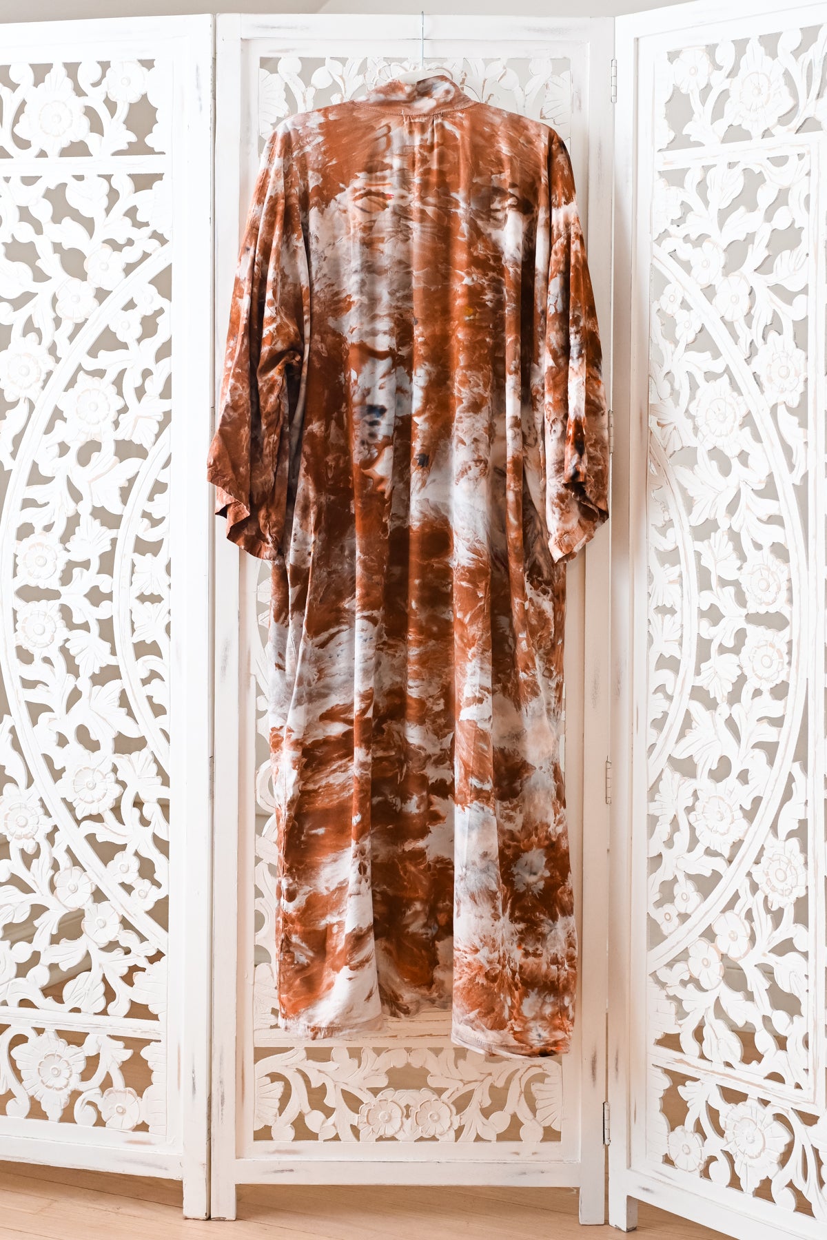 Warm Sand Hand Dyed Robe