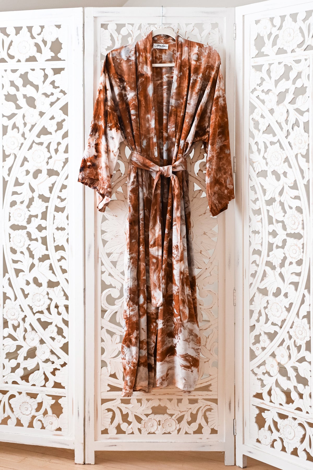Warm Sand Hand Dyed Robe
