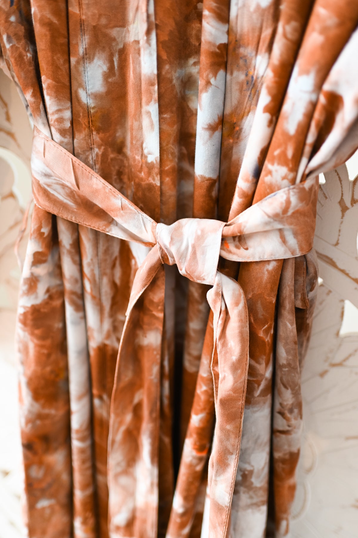 Warm Sand Hand Dyed Robe