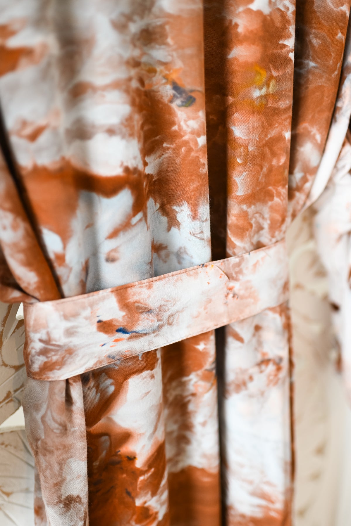Warm Sand Hand Dyed Robe