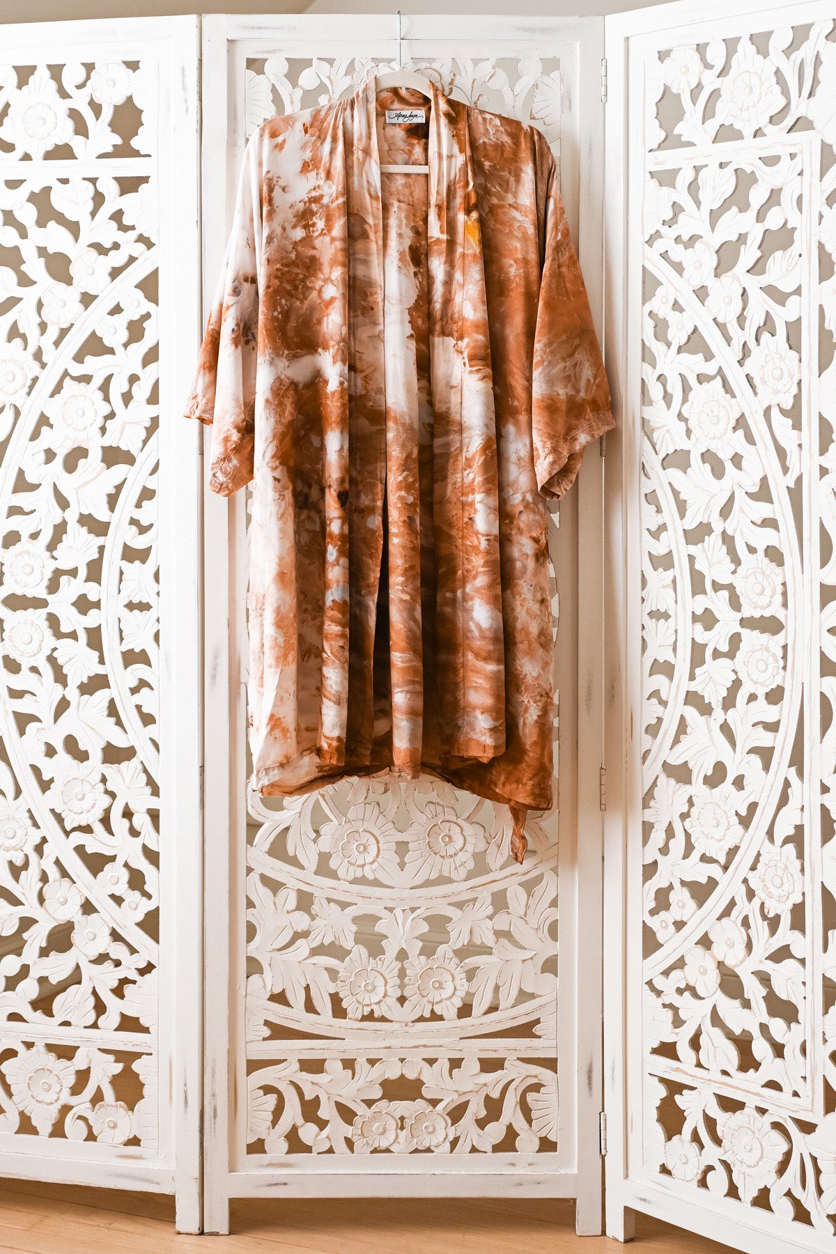 Warm Sand Hand Dyed Robe