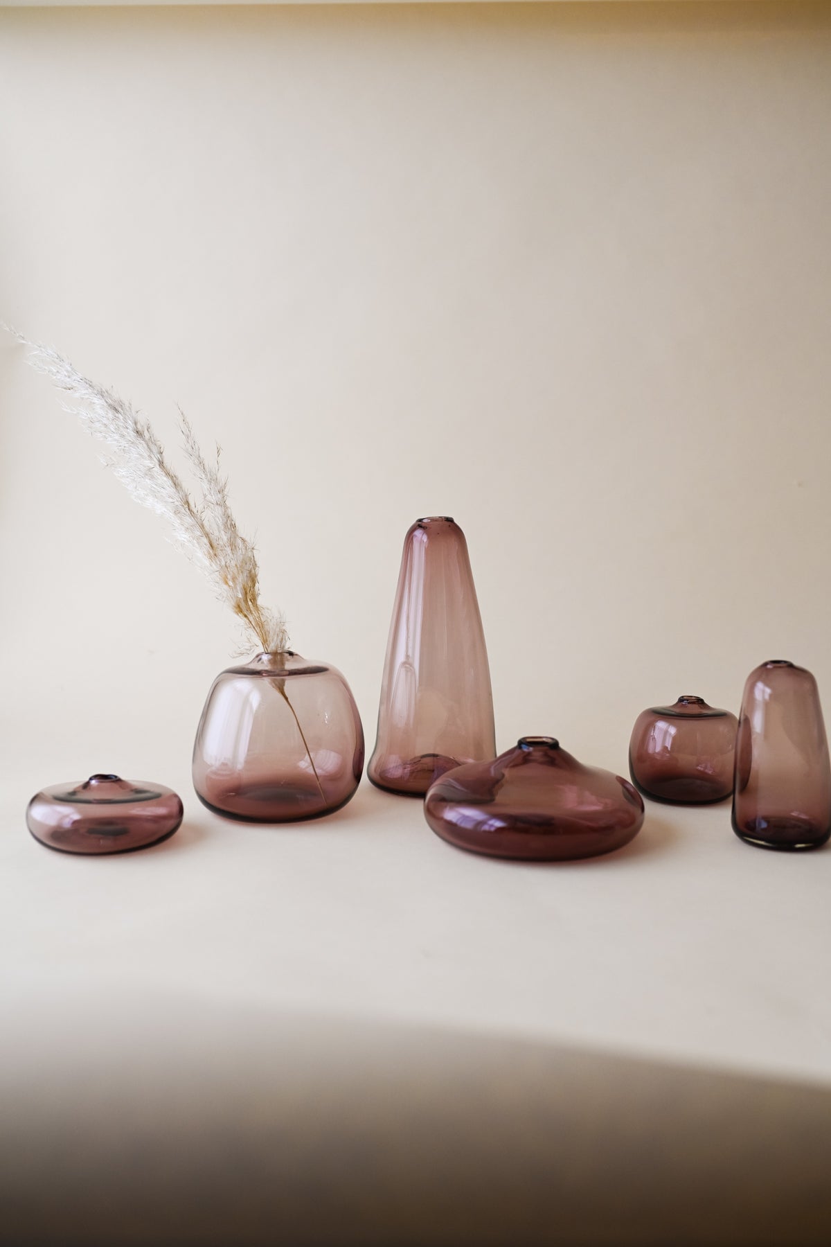 Plum Gem Bud Vase