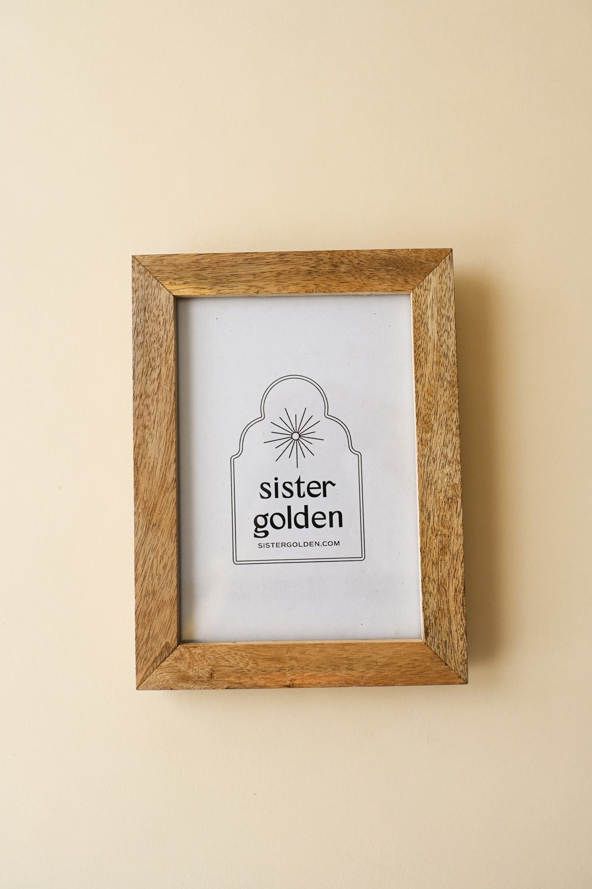 Natural Wood Frame