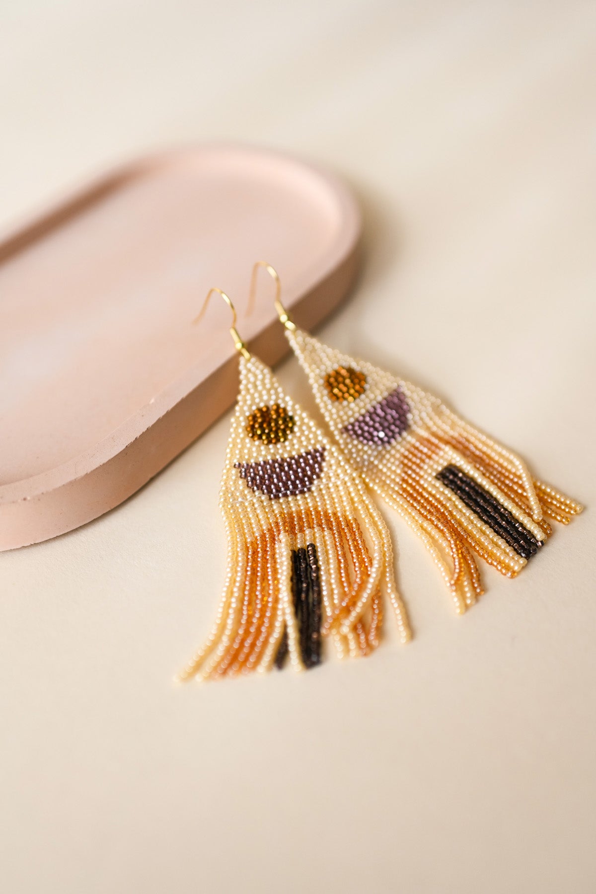 Beaded Balance Earrings