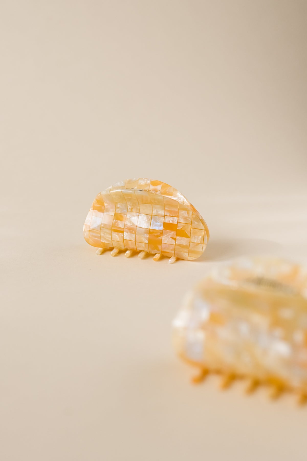 Modern Marble Hair Clip