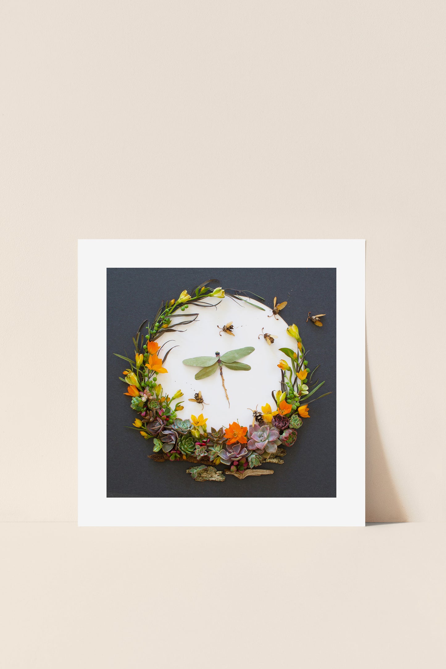 "Let Life In" Flower Print