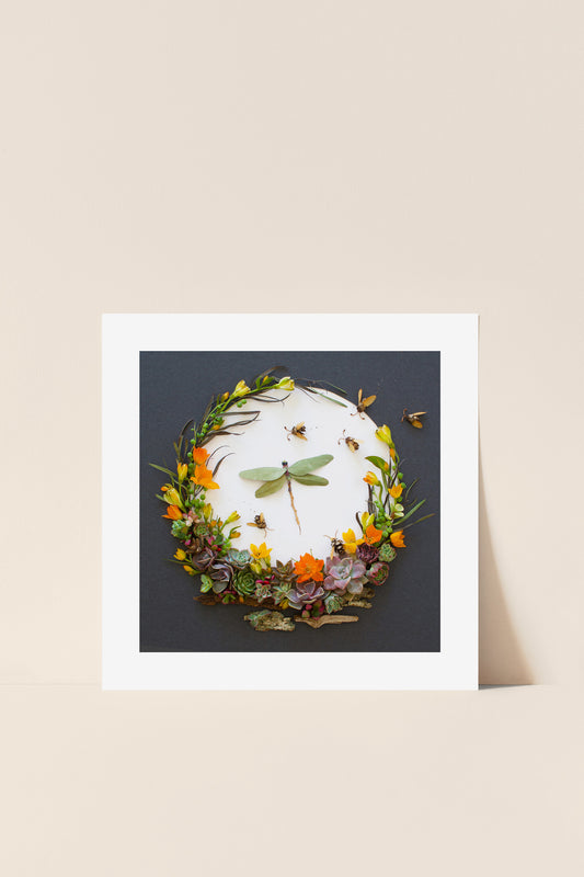 "Let Life In" Flower Print