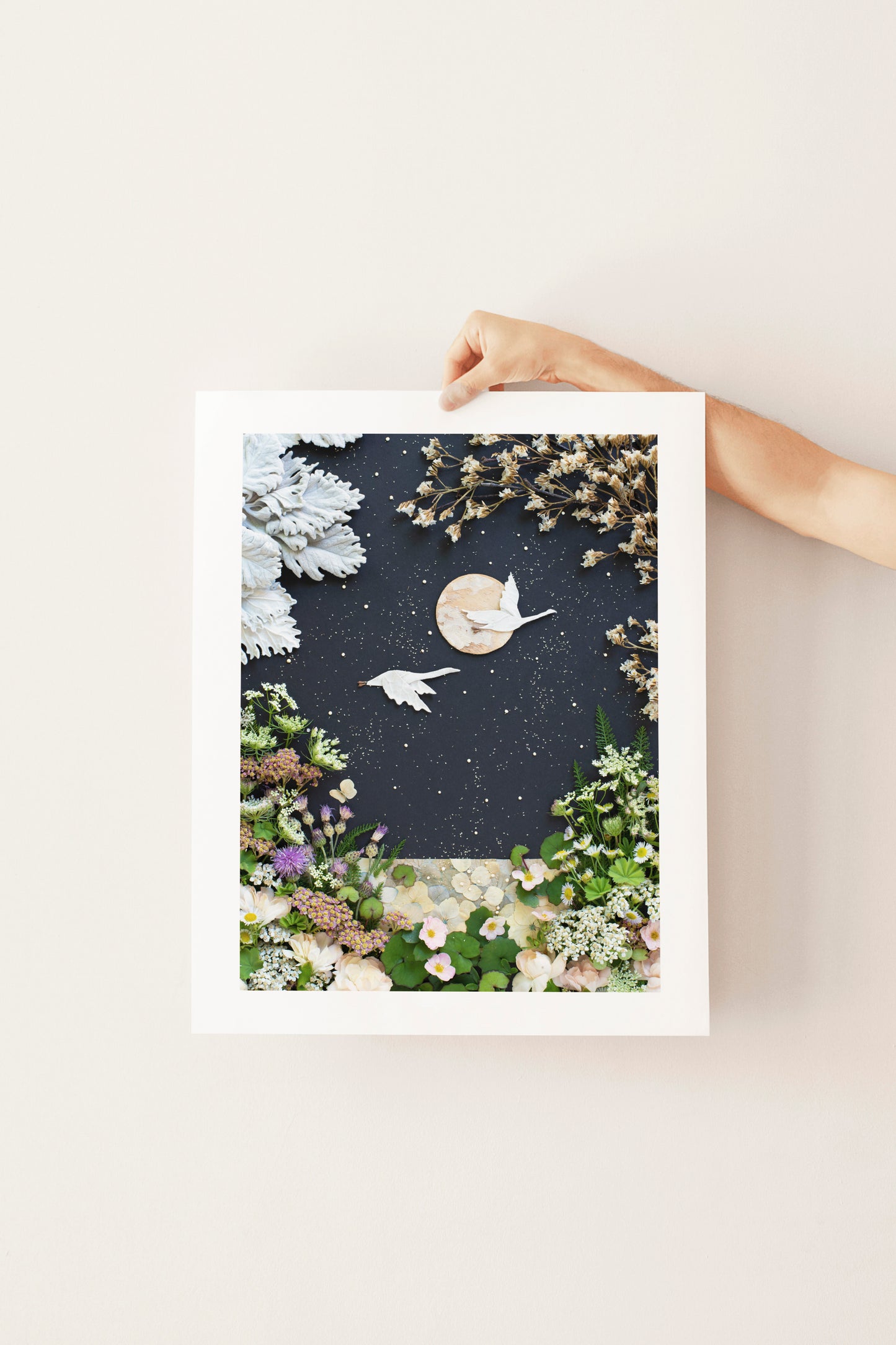 "Moon Dance" Flower Print