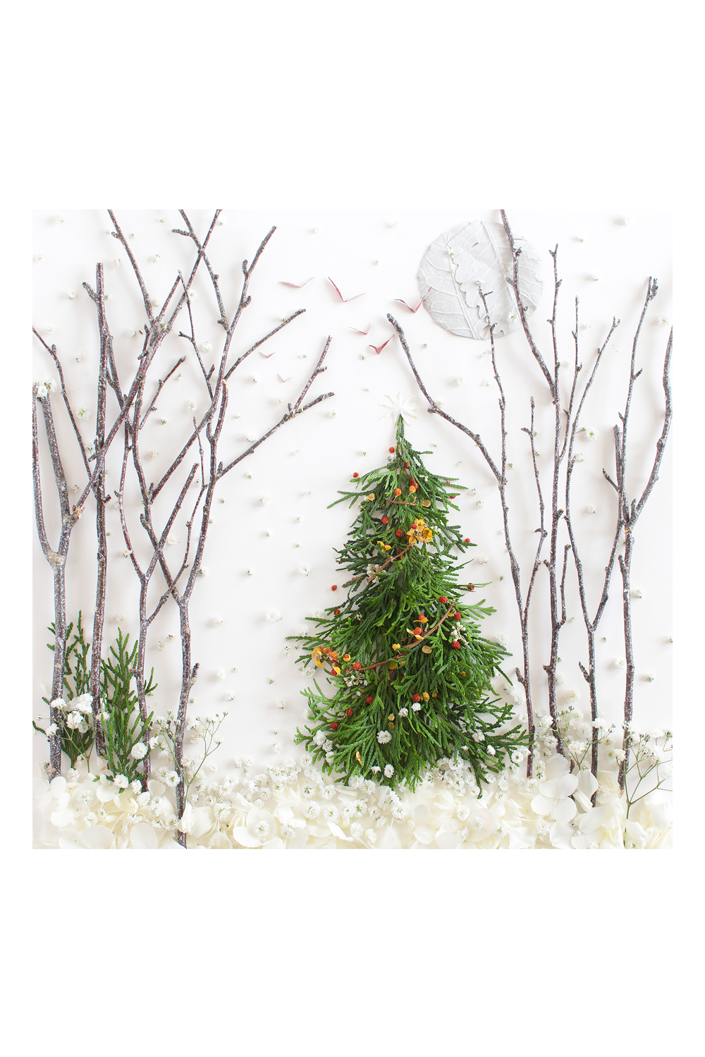 "Moonlit Forest" Flower Print - Sister Golden