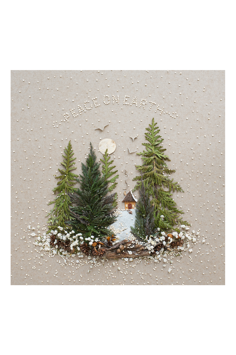 "Peace On Earth" Flower Print