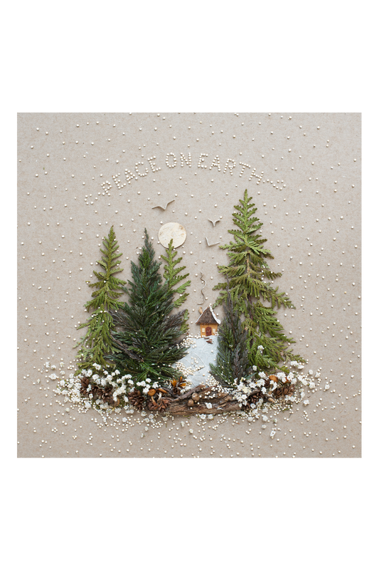 "Peace On Earth" Flower Print