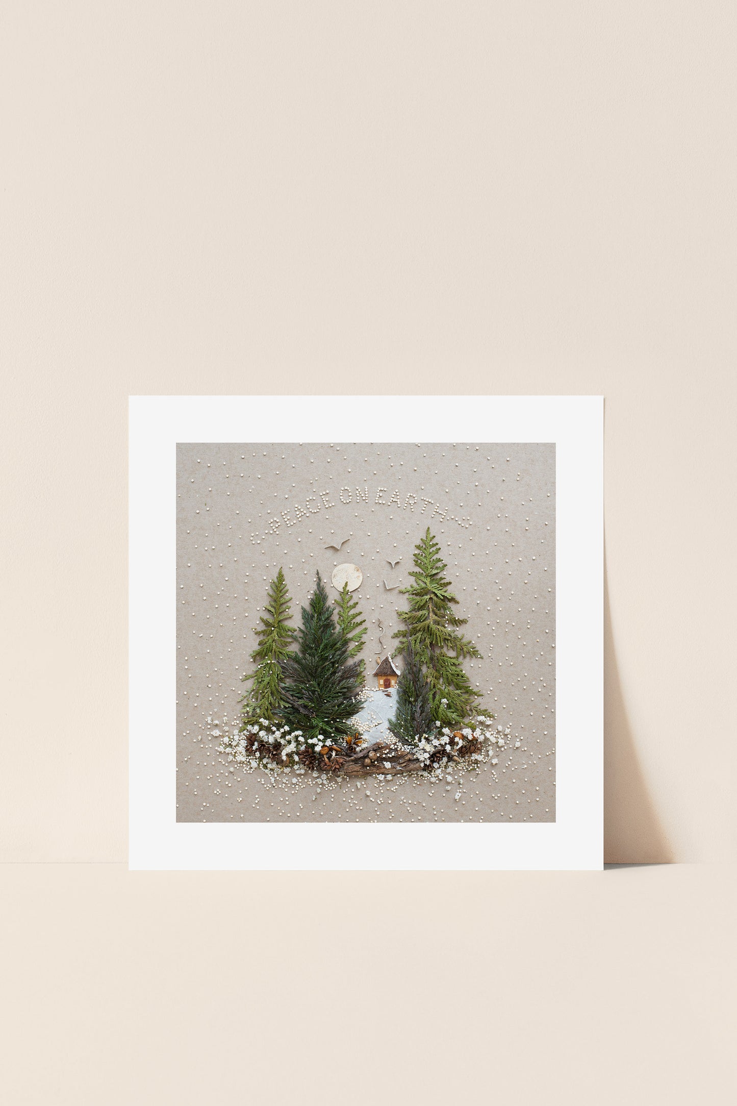 "Peace On Earth" Flower Print