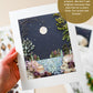 "Pink Moon" Flower Print