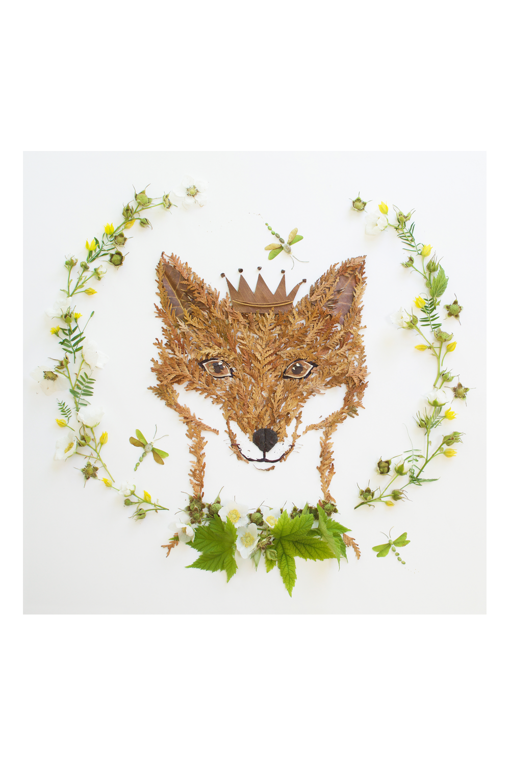 "Prince of the Forest" Flower Print