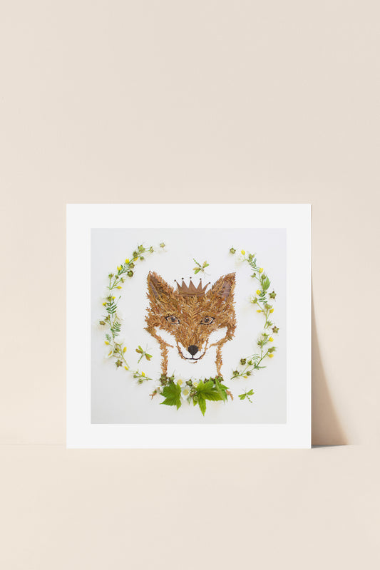 "Prince of the Forest" Flower Print