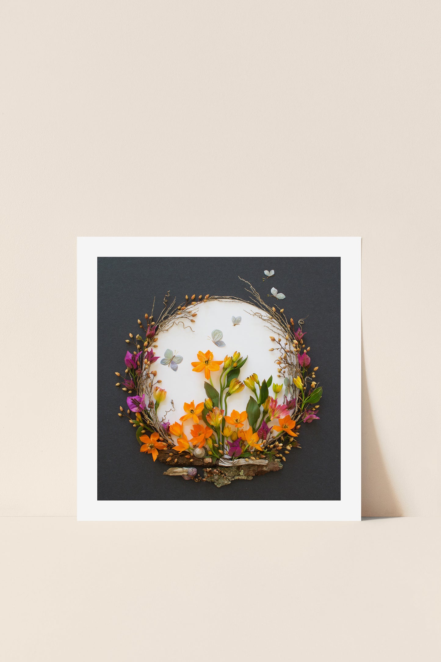 "Radiate" Flower Print
