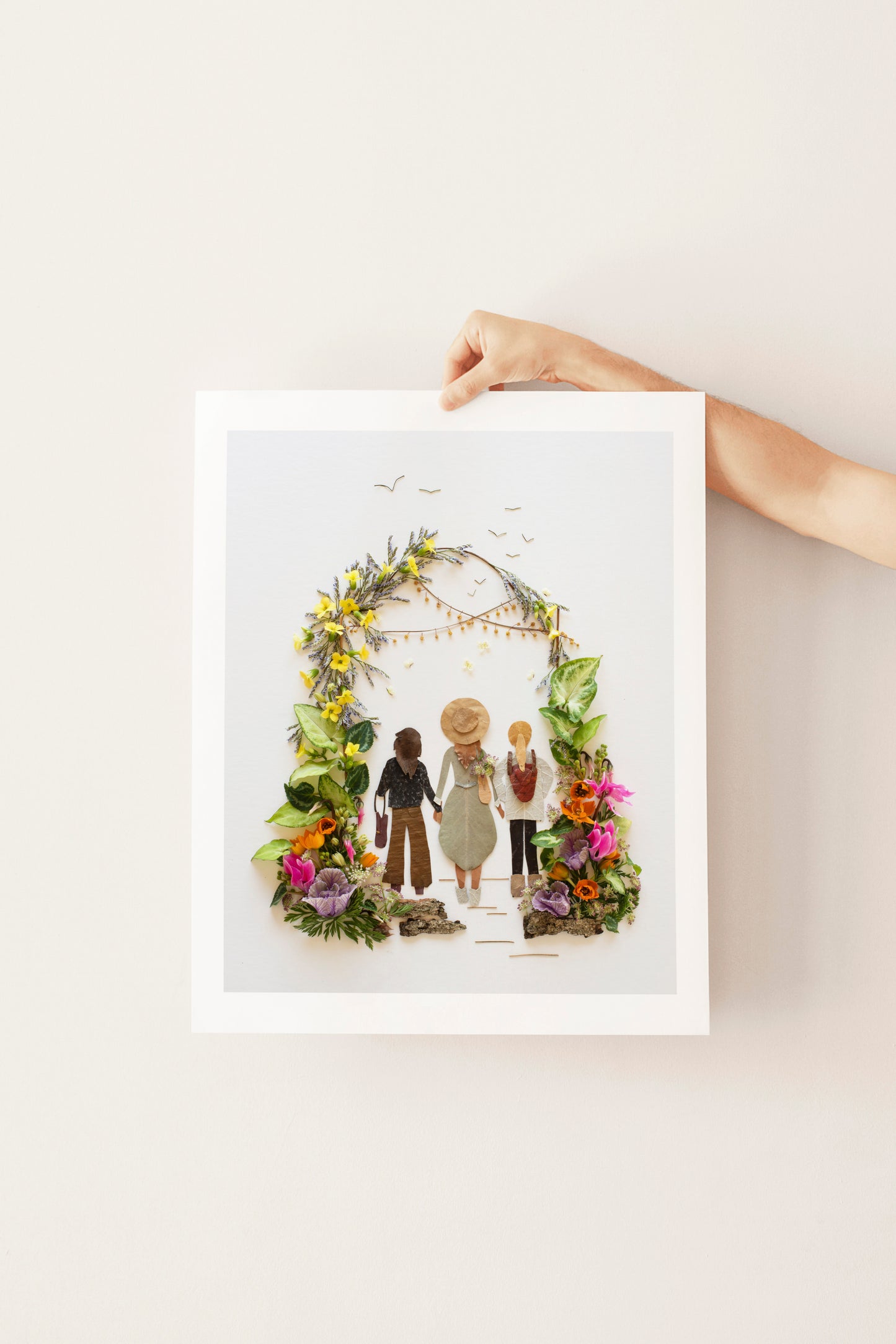"Soul Sisters" Flower Print