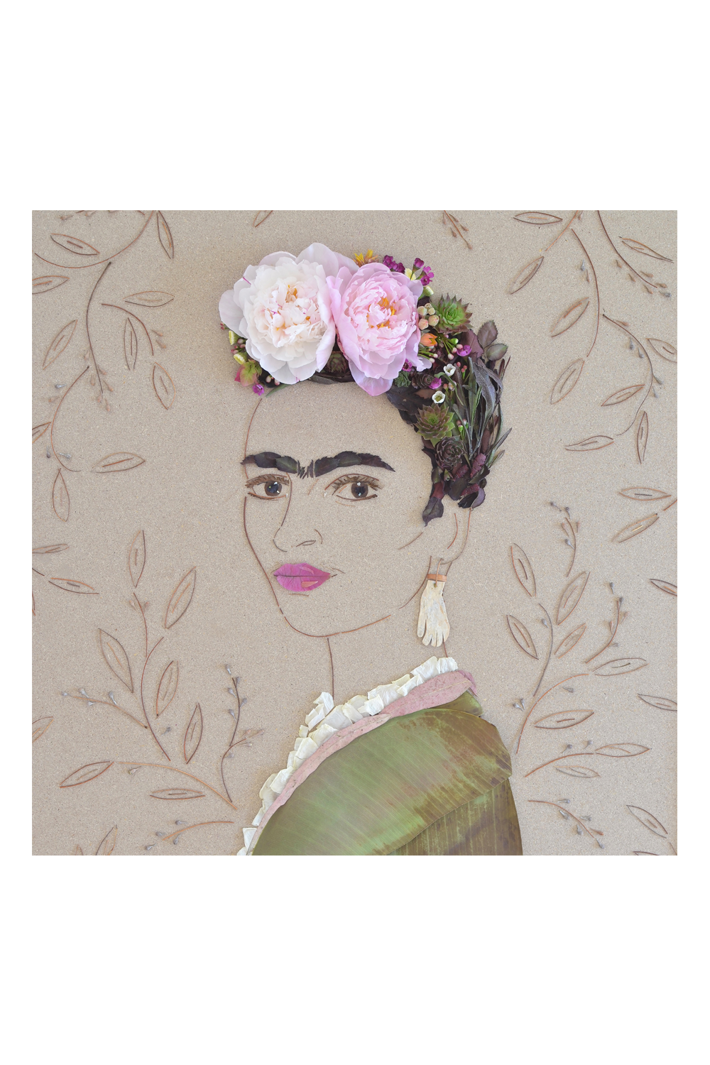 "Suprema Frida" Flower Print