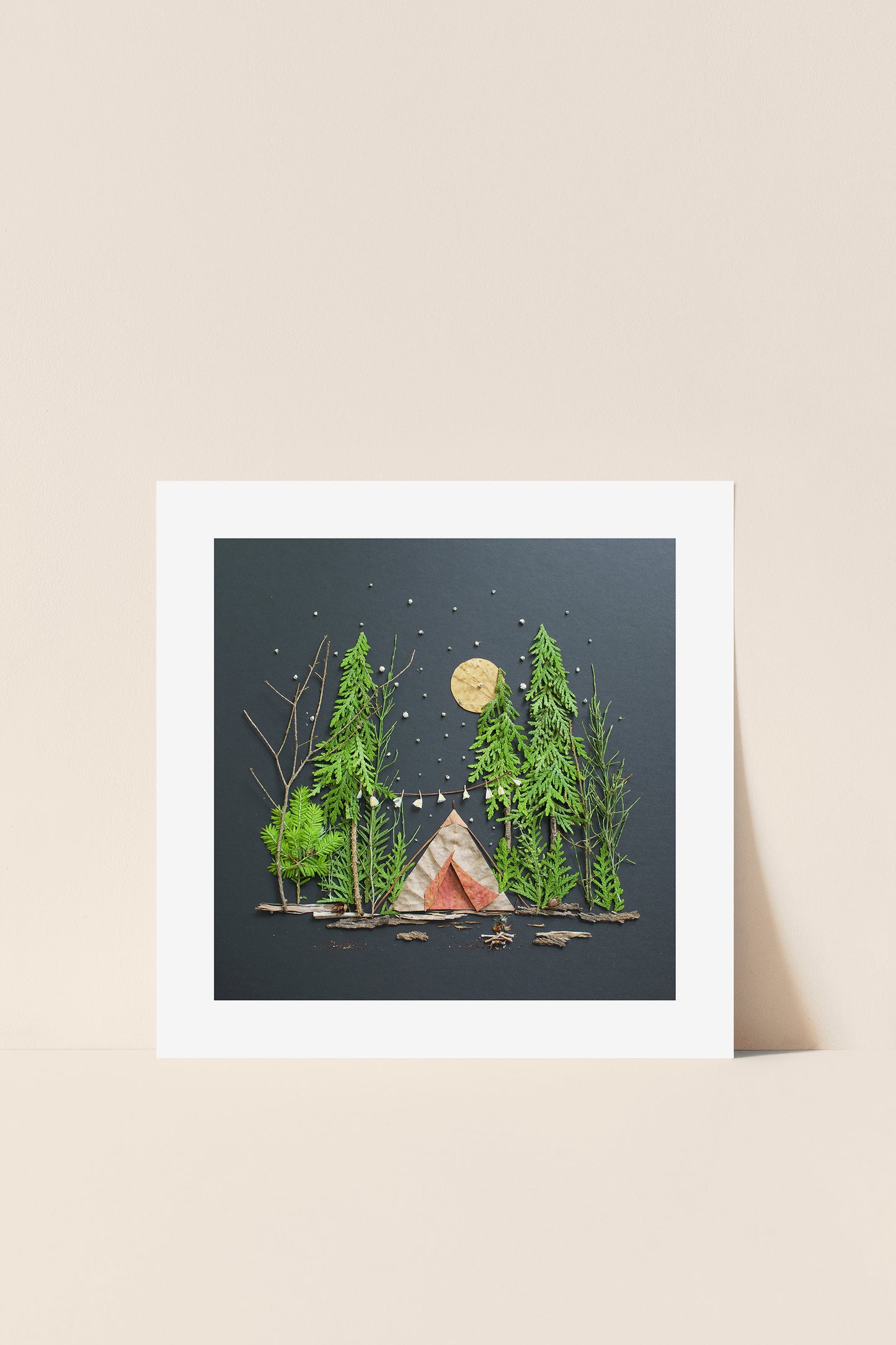 "Under the Stars" Flower Print