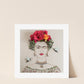 "What Would Frida Do?" Flower Print - Sister Golden