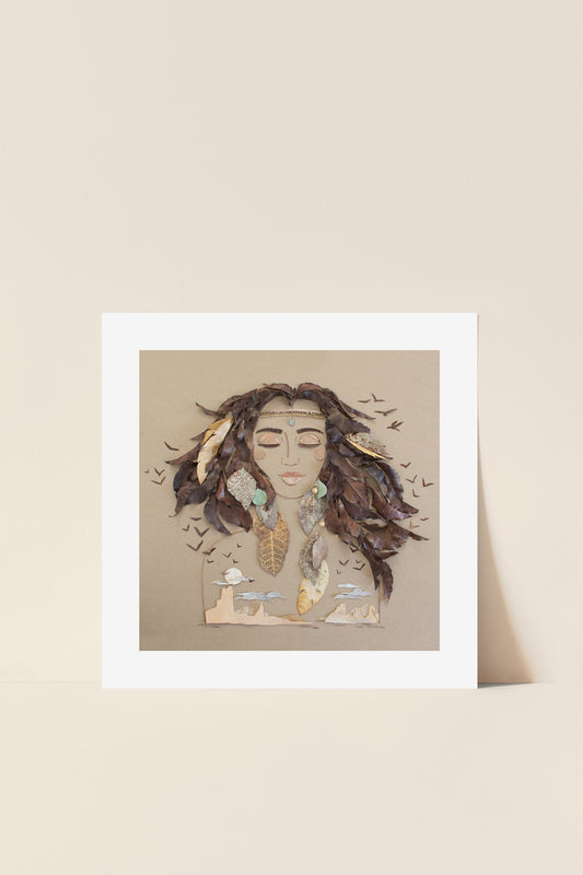 "Wild Heart" Flower Print