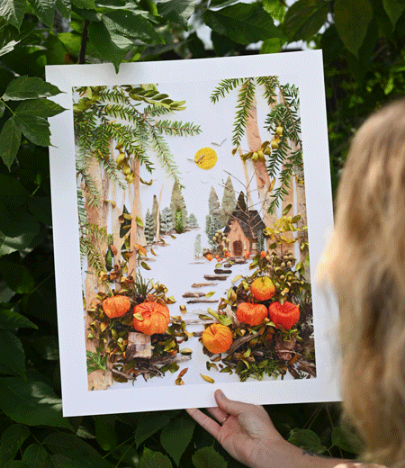 Autumn Prints – Sister Golden