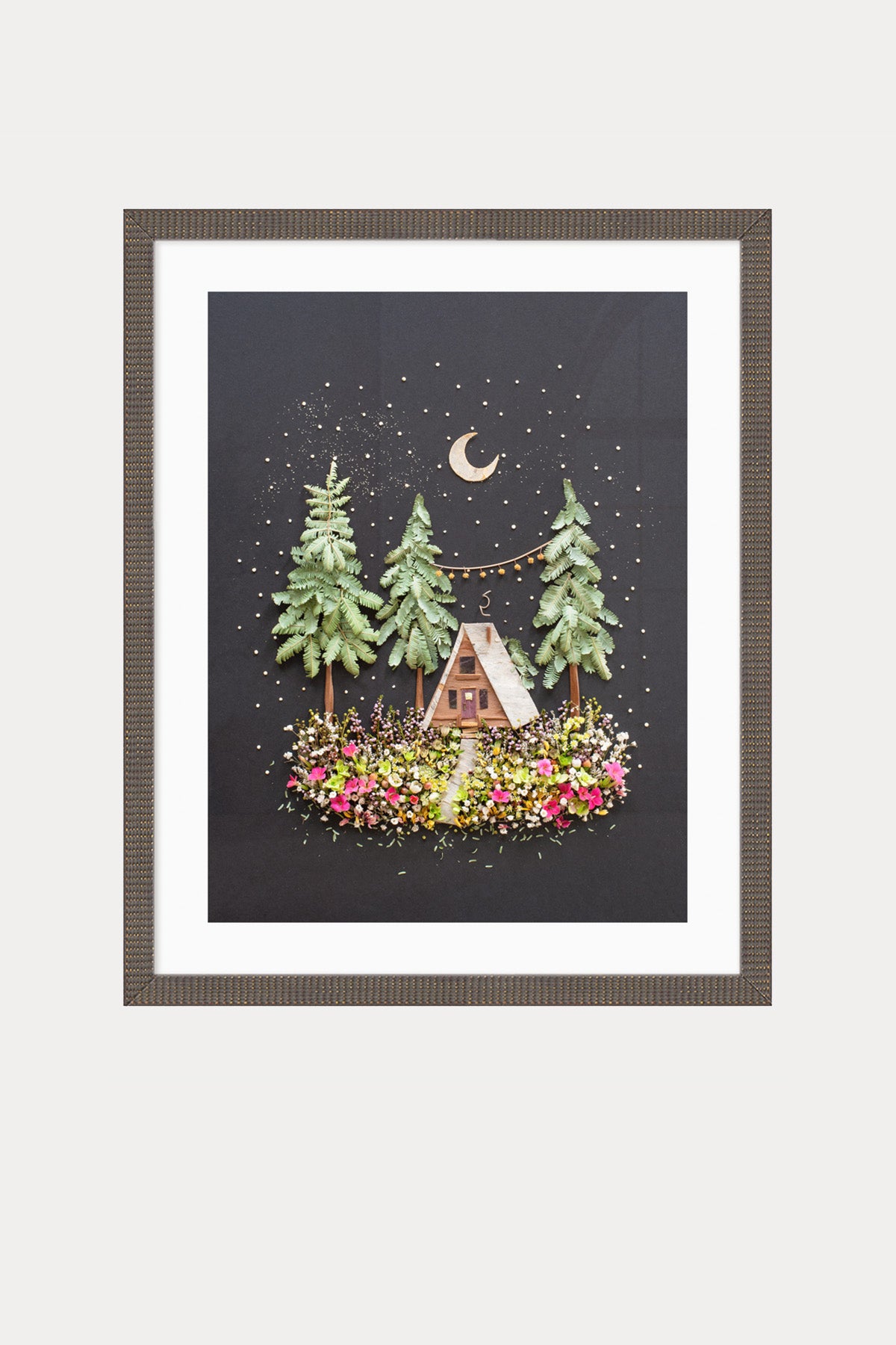 "A-Frame" Flower Print