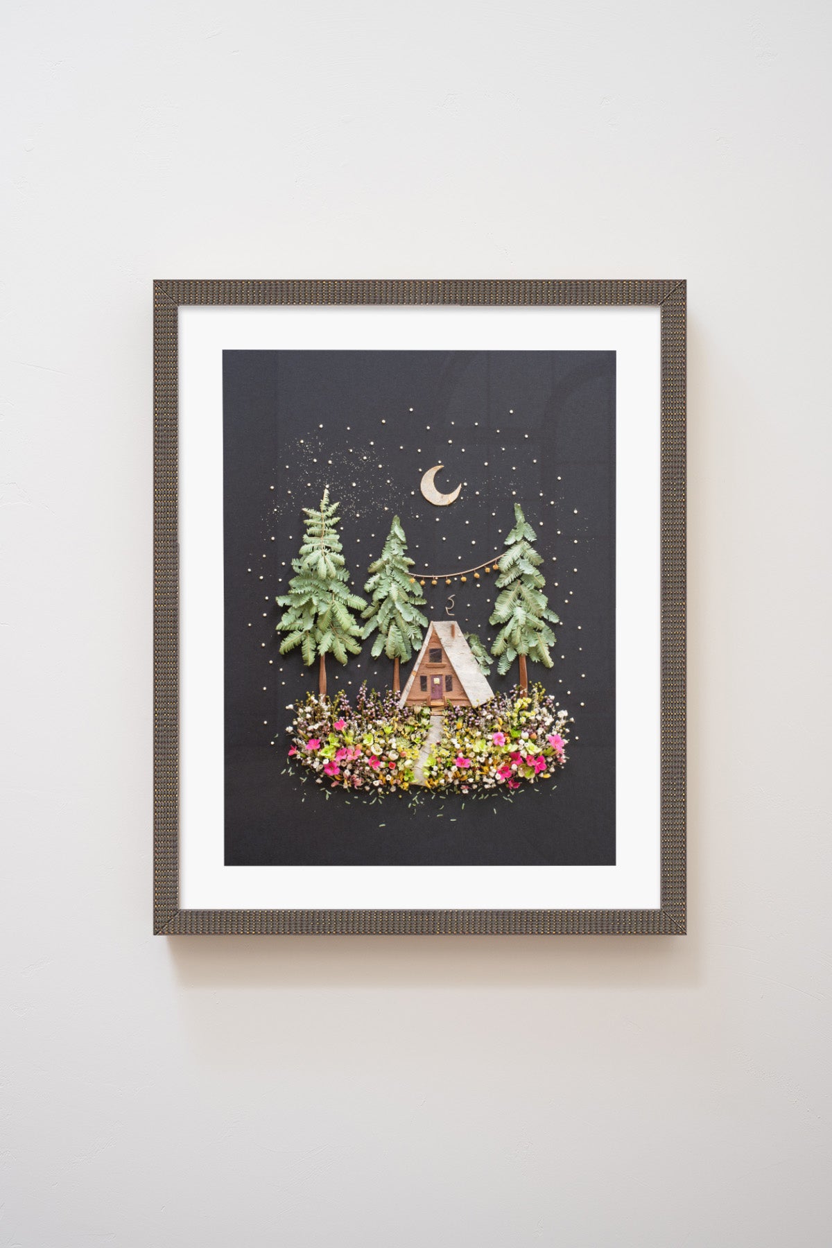 "A-Frame" Flower Print