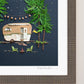 "Adventure Awaits" Flower Print