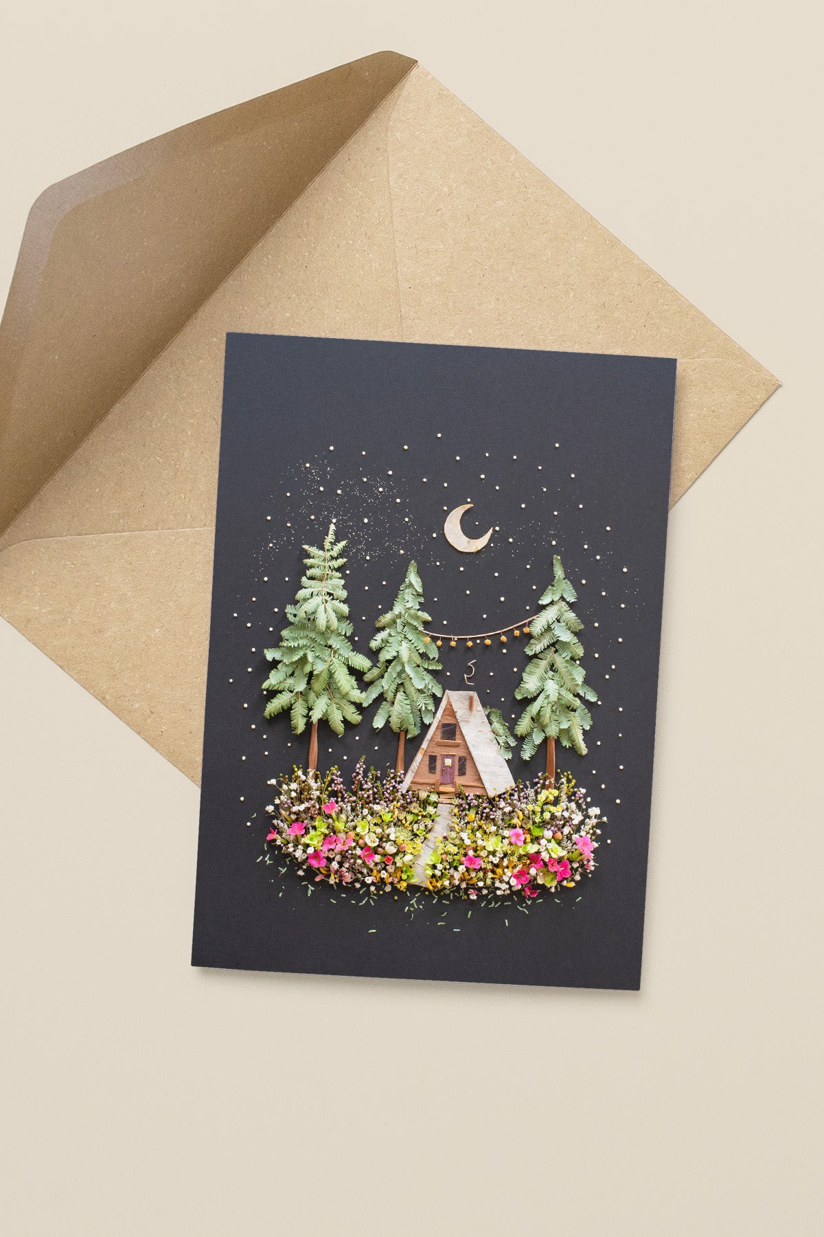"A-Frame" Greeting Card