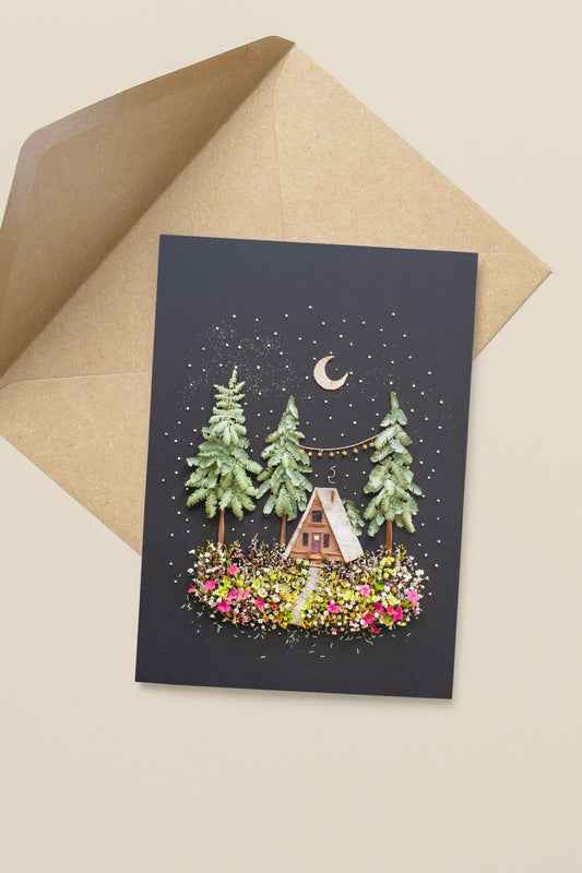 "A-Frame" Greeting Card