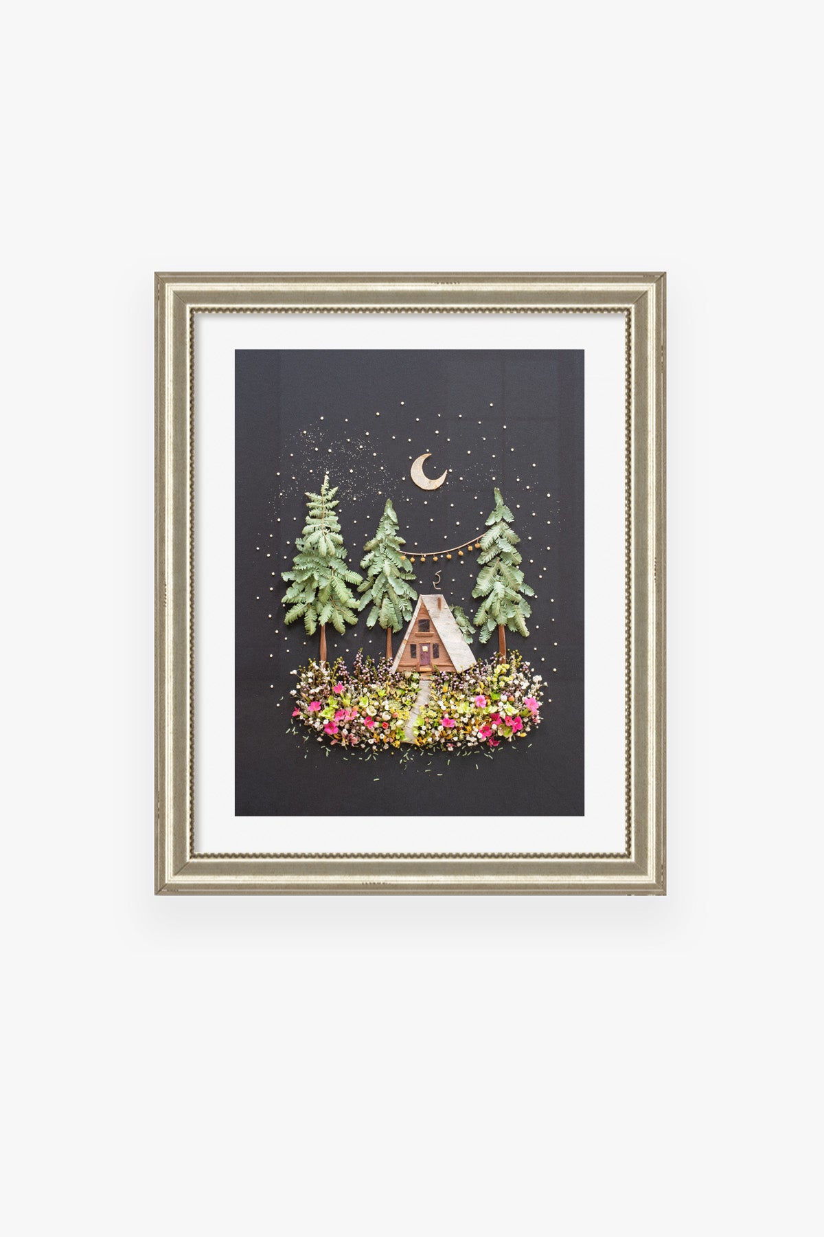 "A-Frame" Flower Print