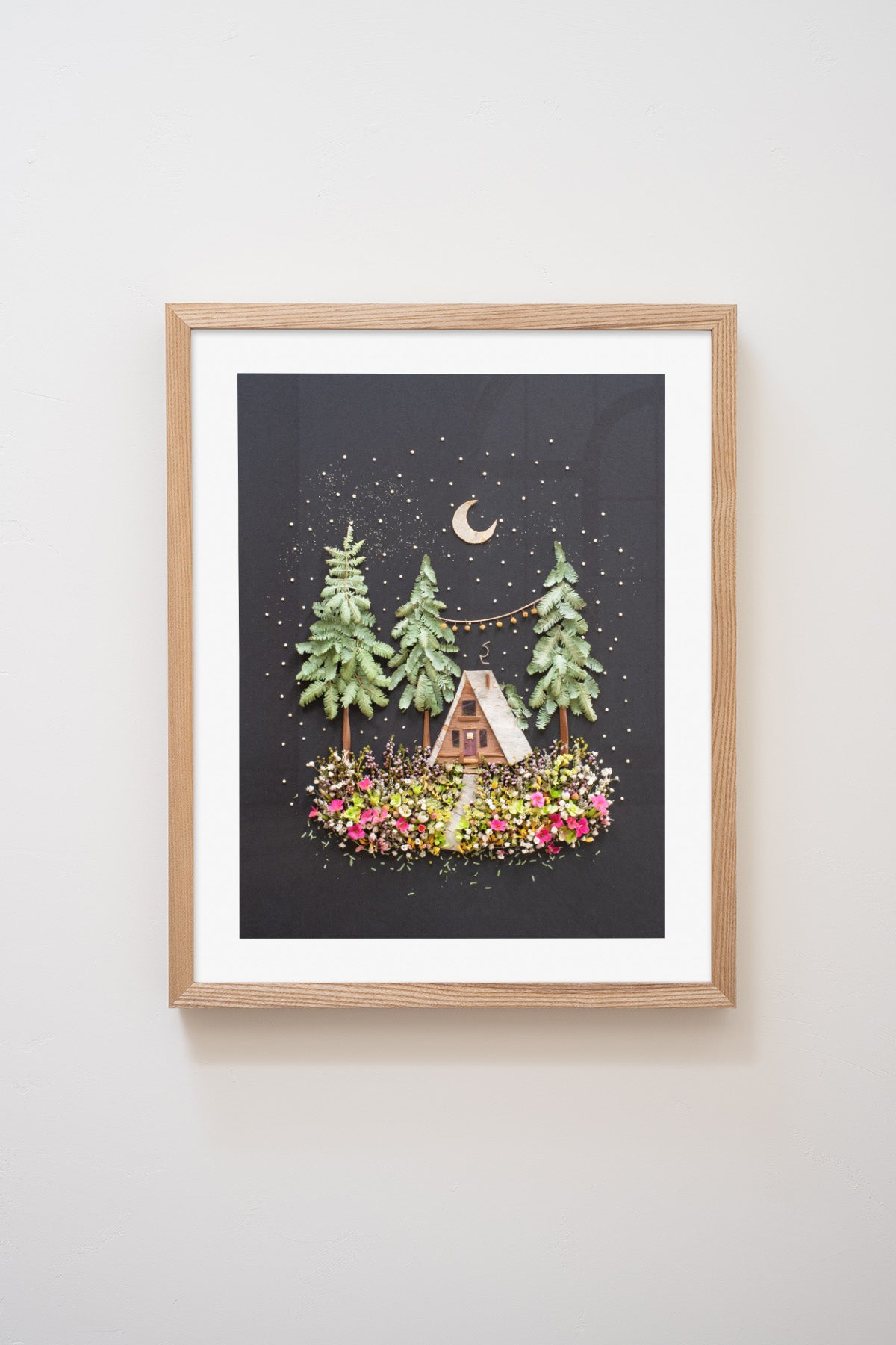 "A-Frame" Flower Print