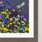 "Among the Flowers" Flower Print