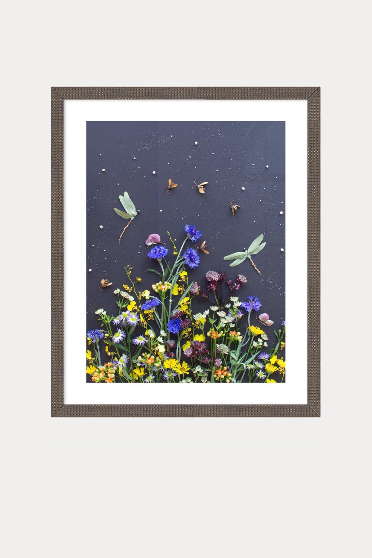 "Among the Flowers" Flower Print